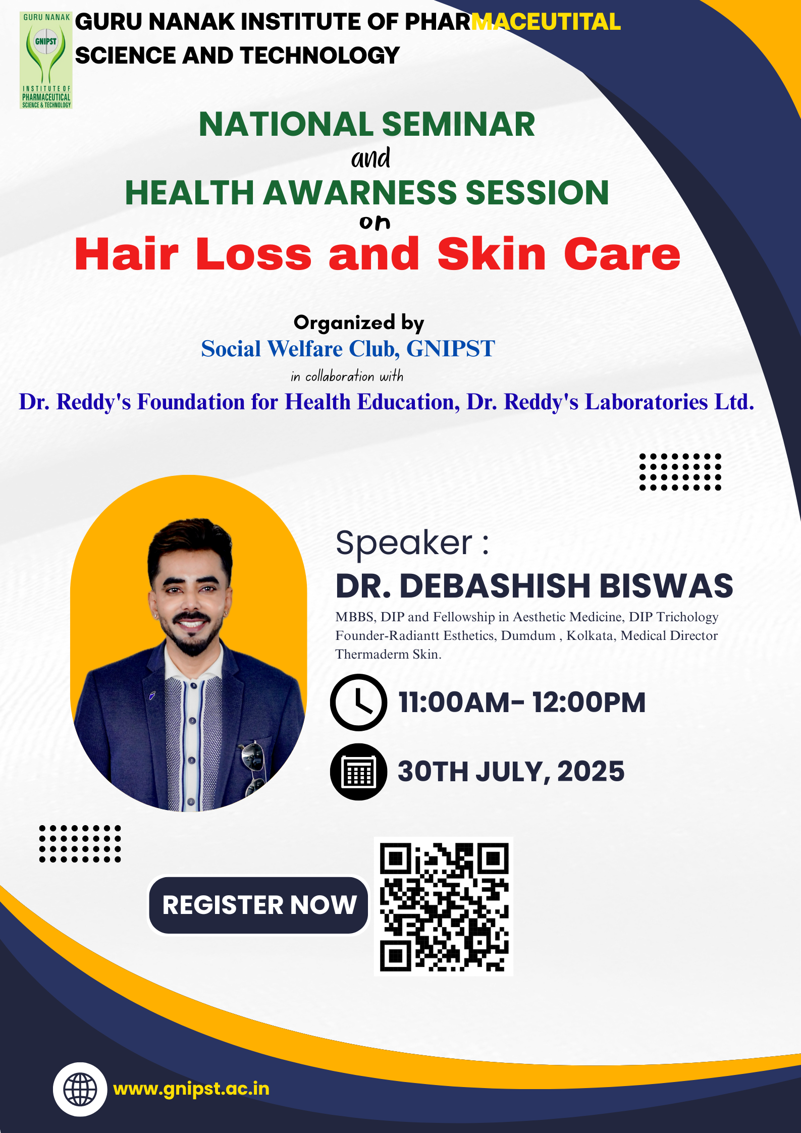 National Seminar on Hair loss and Skin care